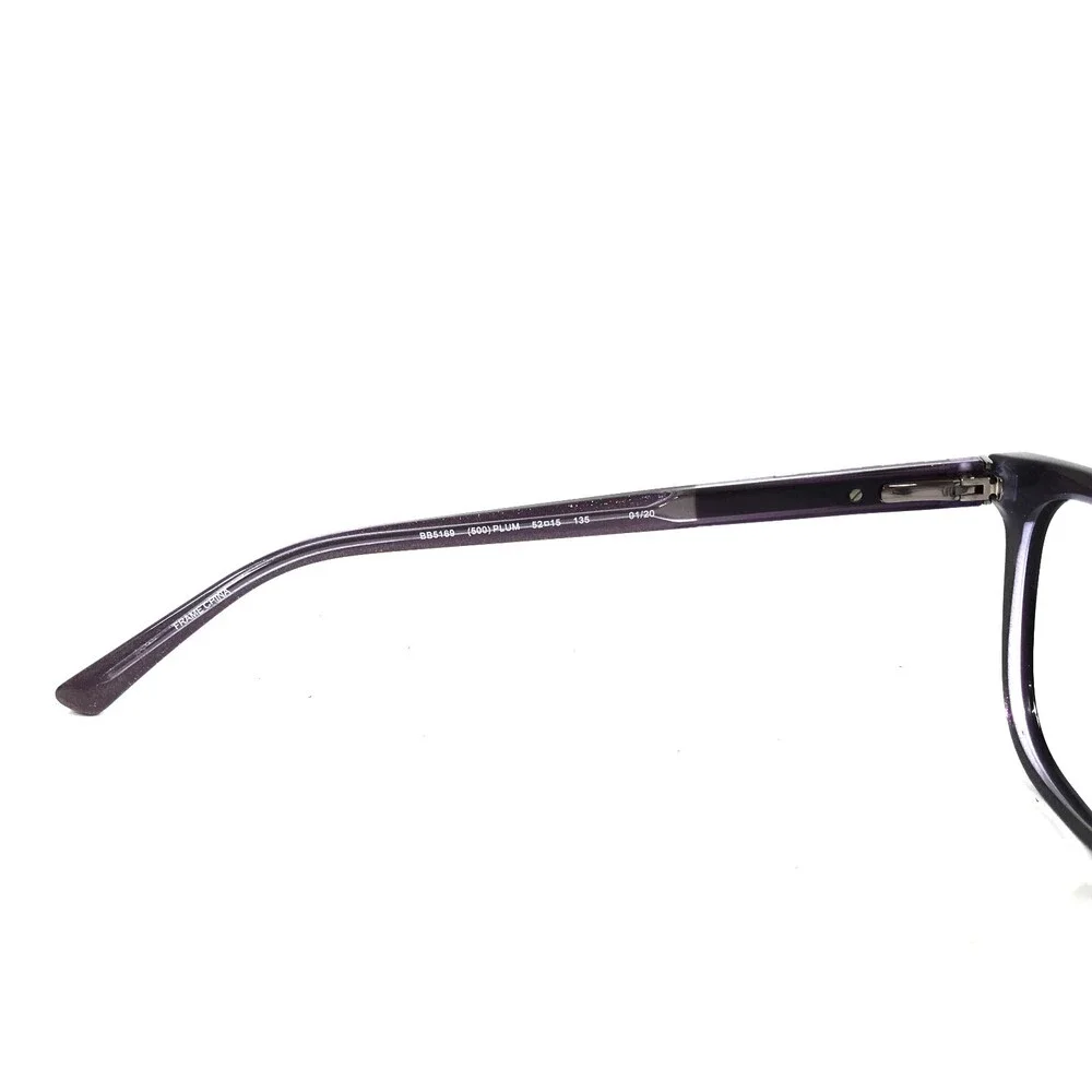 Bebe Eyeglasses Frames BB5169 500 PLUM Purple Swarovski Crystals 52-15-135
